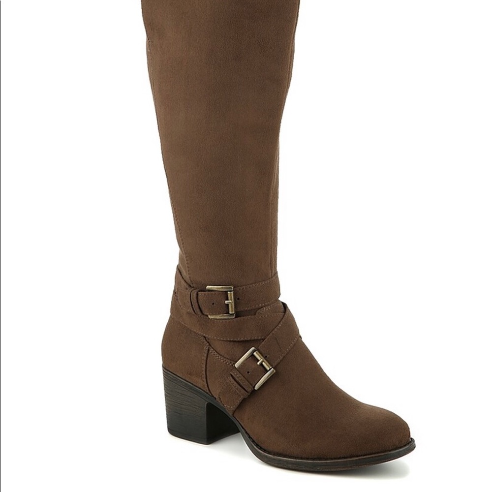 White Mountain Tall Boots- Patricia (WIDE CALF)